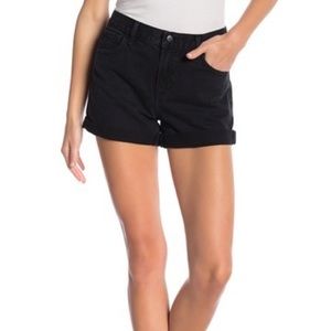 J Brand Black Denim Shorts